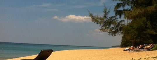 หาดไม้ขาว is one of Guide to the best spots in Phuket.|เที่ยวภูเก็ต.