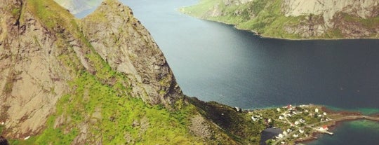 Reinebringen is one of Lofoten Islands.