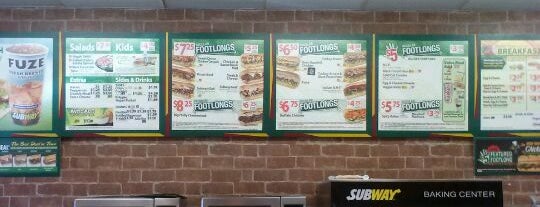 Subway is one of Favorite food joints.