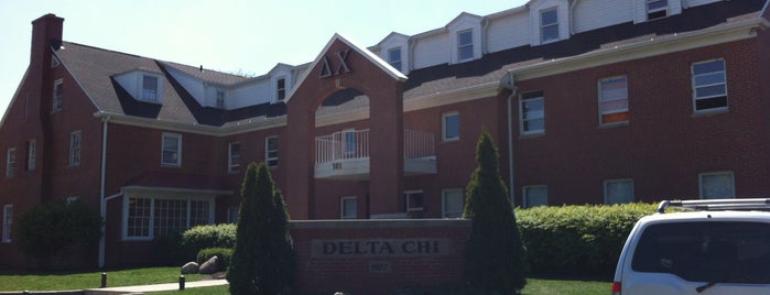 Delta Chi Fraternity is one of francisco: сохраненные места.