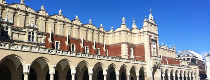 Rynek Główny is one of UNESCO World Heritage Sites.