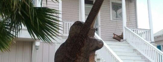 Guitar Tree Sculpture is one of Galveston Tree Sculptures.