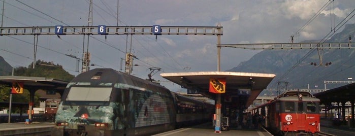 Bahnhof Interlaken Ost is one of The #AmazingRace 22 map.