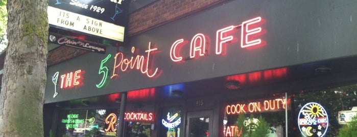 The 5 Point Cafe is one of Restaurant at Seattle.