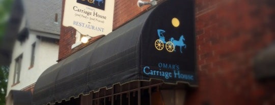 Omar's Carriage House is one of Vegan Eats in Hampton Roads.