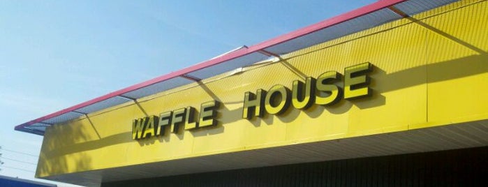 Waffle House is one of สถานที่ที่ Vanessa ถูกใจ.