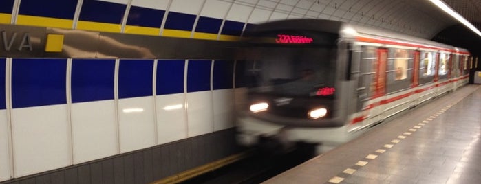Metro =B= Kolbenova is one of PRAGUE '14.