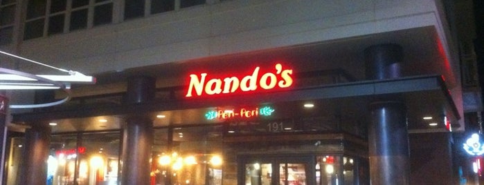 Nando's Peri-Peri is one of Thomas’s Liked Places.