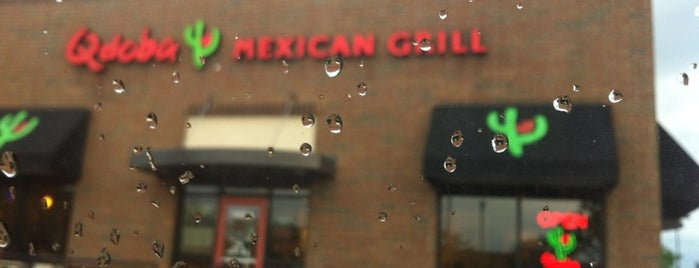 Qdoba Mexican Grill is one of Tempat yang Disukai Jeremy.