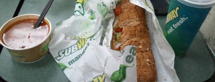 Subway is one of What I do.