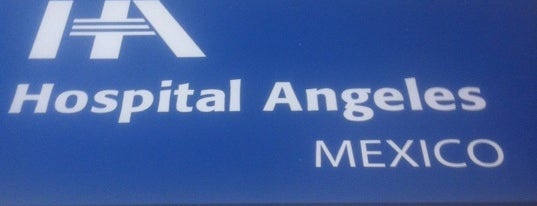 Hospital Ángeles México is one of Tempat yang Disukai Maríaisabel.