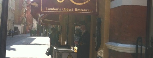 Rules is one of 69 Top London Locations.