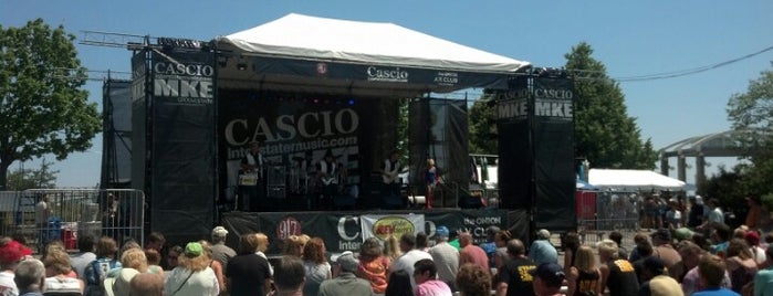 Summerfest Cascio Stage is one of Summerfest Grounds.