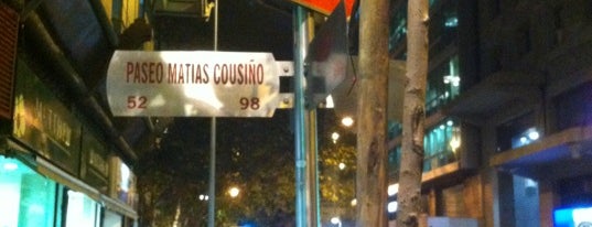 Paseo Matias Cousiño is one of Paseos.