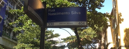 Rua Nascimento Silva is one of Ruas & Avenidas.