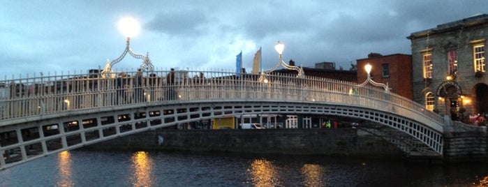 The Ha'penny (Liffey) Bridge is one of A long weekend in Dublin.