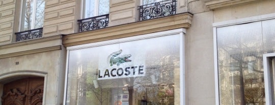 Lacoste is one of Visit in Paris.