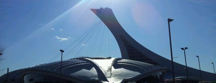 Олимпийский стадион is one of Montreal.