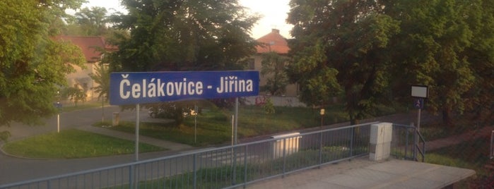 Železniční zastávka Čelákovice-Jiřina is one of Železniční stanice ČR: Č-G (2/14).