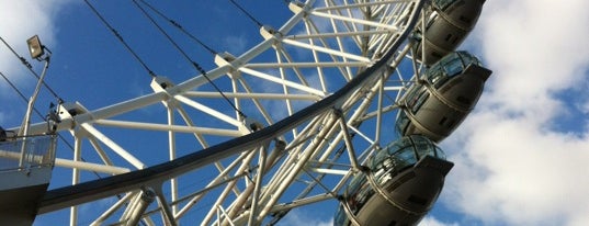 The London Eye is one of Discover UK.