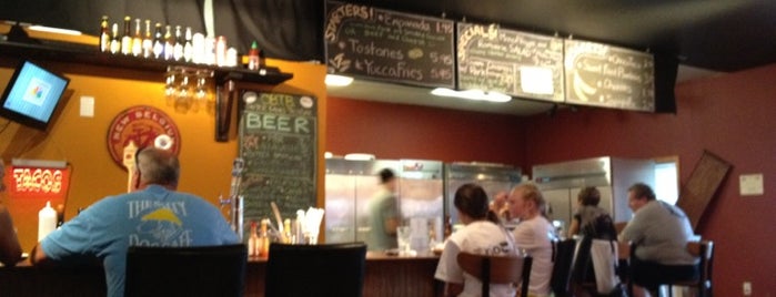 Outer Banks Taco Bar is one of สถานที่ที่บันทึกไว้ของ Lizzie.