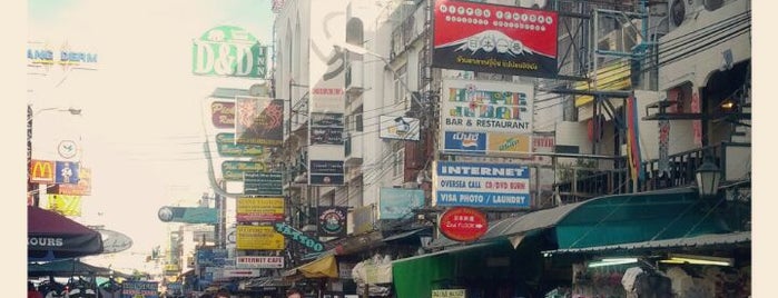 カオサン通り is one of My Favorite in Thailand.