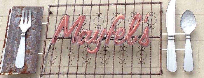 Mayfel's is one of 10 Years in Asheville.