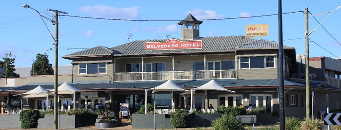 The Belvedere Hotel is one of สถานที่ที่ Steve ถูกใจ.