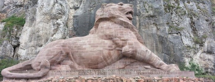 Lion de Belfort is one of Lugares favoritos de Ryadh.