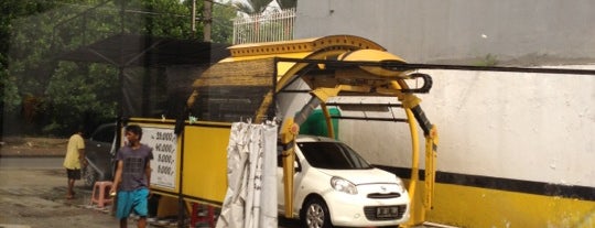 Car wash muara karang is one of jakarta.