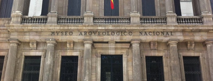 Museo Arqueológico Nacional (MAN) is one of Madrid.