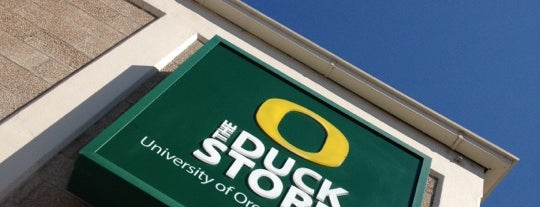 The Duck Store is one of Eugene Shops.