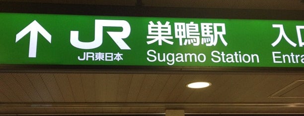 스가모역 is one of Tokyo JR Yamanote Line.