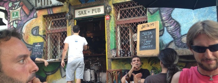 Sax Pub & Sax Hostel is one of Wi-Fi spots in Ljubljana.