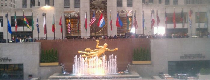 The Rink at Rockefeller Center is one of New York - Food and Fun.