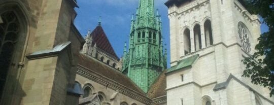 Cathédrale Saint-Pierre is one of TOP 10: Favourite places of Geneve.