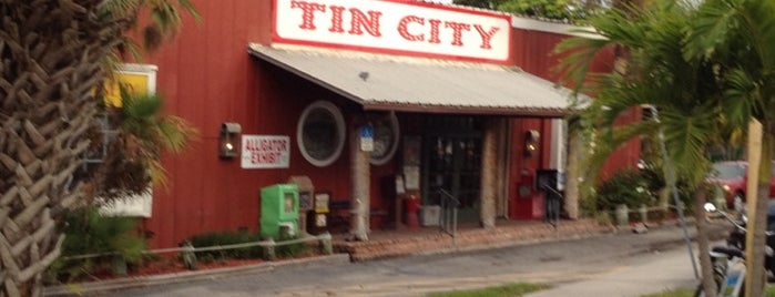 Tin City is one of Naples Trolley Tour Stops.