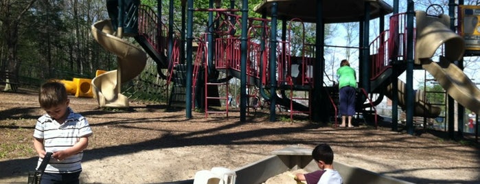Little People's Playground is one of Parks Toddler Friendly.