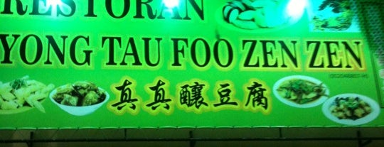 Restaurant Yong Tao Foo Zen Zen (真真釀豆腐) is one of Chinese restaurant & Seafood.