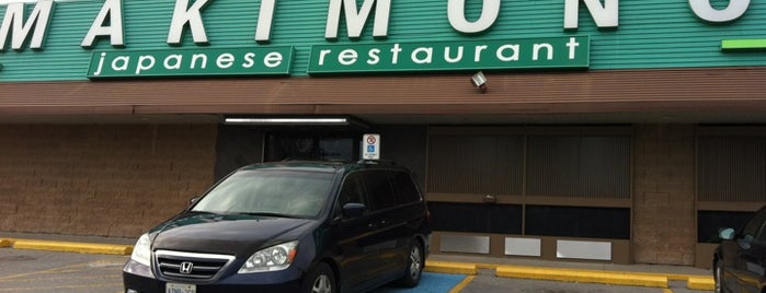 Makimono is one of Used to Be a Pizza Hut.