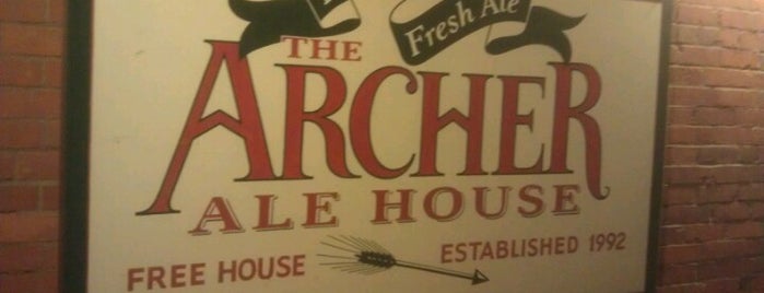 Archer Alehouse is one of สถานที่ที่บันทึกไว้ของ Bryan.