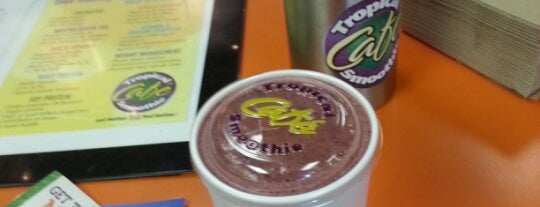 Tropical Smoothie Café is one of 416 Tips on 4sqDay Challenge - Dwayne List 1.