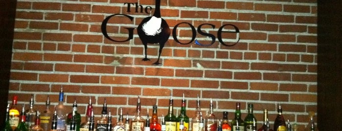 The Goose is one of Aggieville Bars.