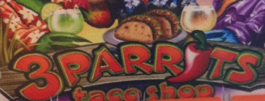 3 Parrots Taco Shop is one of Posti che sono piaciuti a Russ.