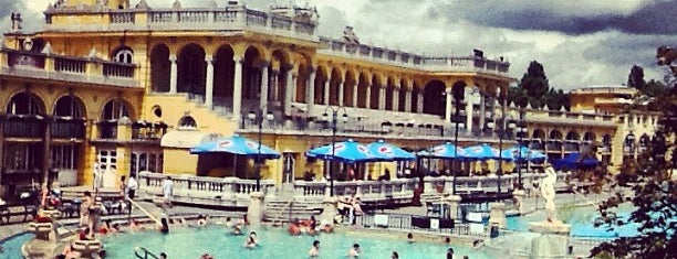 Balneario Termal Széchenyi is one of StorefrontSticker #4sqCities: Budapest.