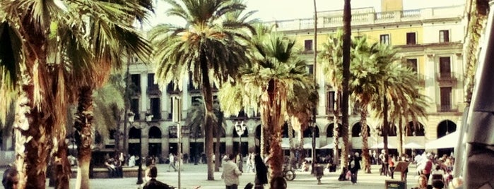Plaza Real is one of barcelona.