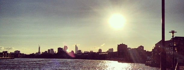 Burrell's Wharf is one of Greenwich and Docklands; London.