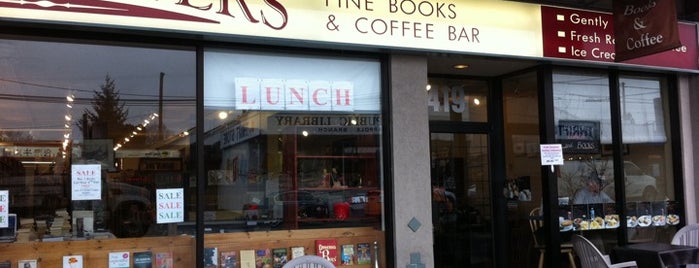 Characters Fine Books and Coffee Bar is one of Salt Spring Coffee: Friends and Partners.