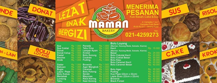 Maman Bakery (Sus & Aneka Kue Basah)