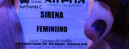 Sirena - Campos do Jordão is one of CJ.